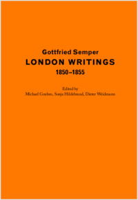 Hildebrand_2021_gta Verlag_Gottfried-Semper-London-Writings